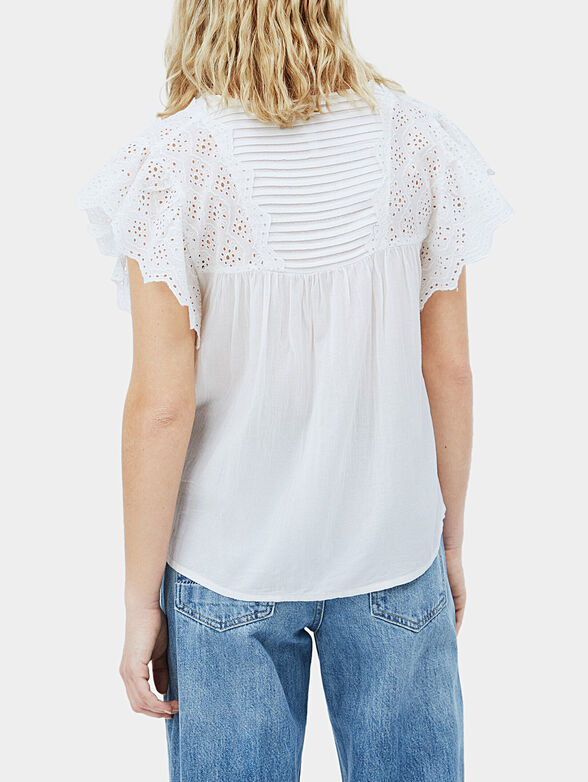 STELLA Ruflle sleeve blouse - 3