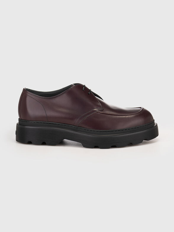 Lace-up leather shoes - 0
