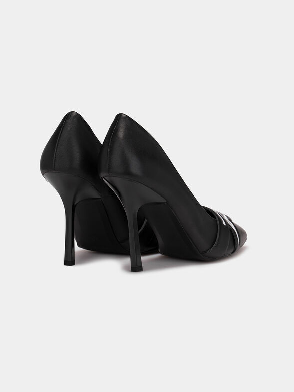 SARABANDE Black leather shoes - 3
