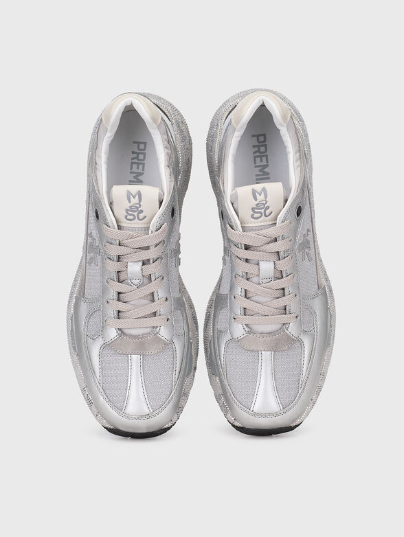 Silver sports shoes MASED - 6
