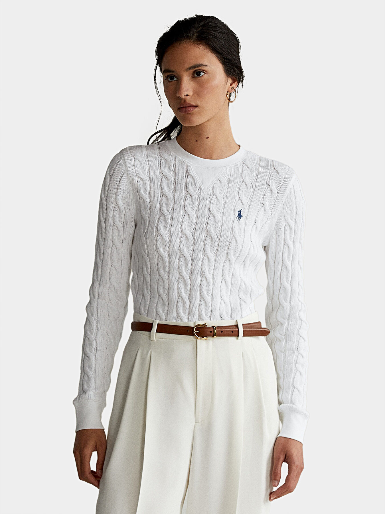 White polo ralph lauren sweater sale
