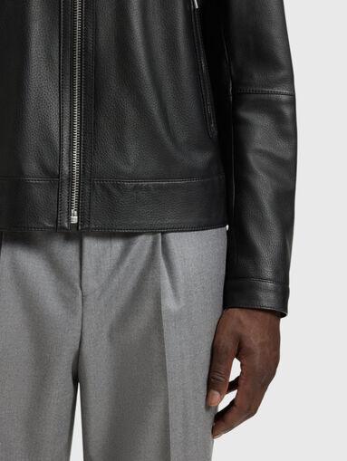 H-MAPSON4 leather jacket - 5