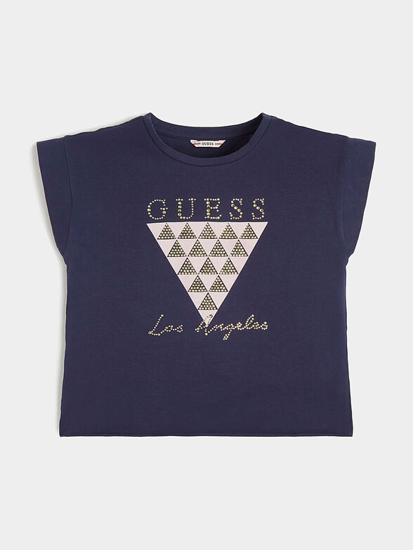 Rhinestones t-shirt - 1