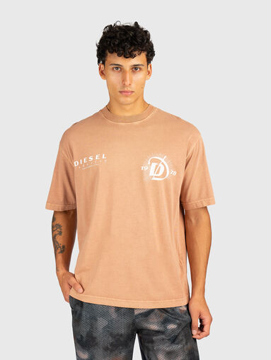 Black cotton T-shirt - 3