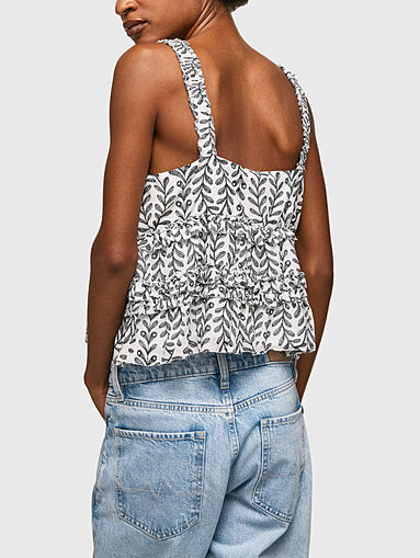 PAITON top with floral print - 3