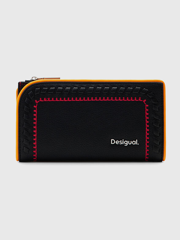 Wallet with contrasting details - 1