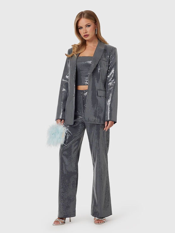 Blazer with sequins - 2