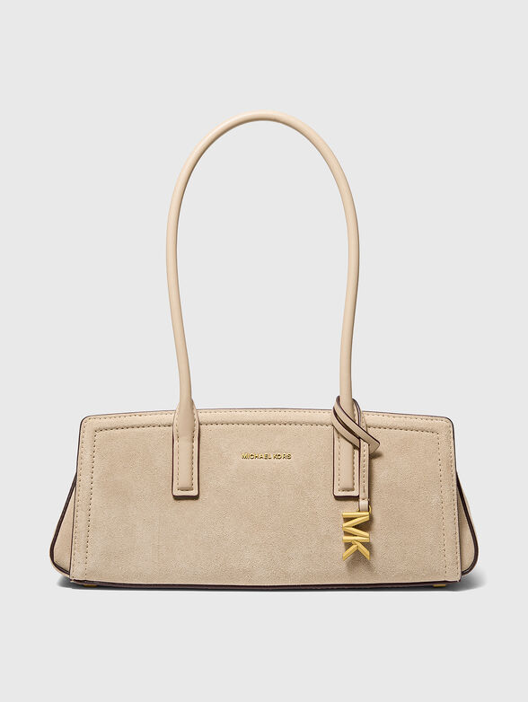 Beige LAILA suede handbag - 1