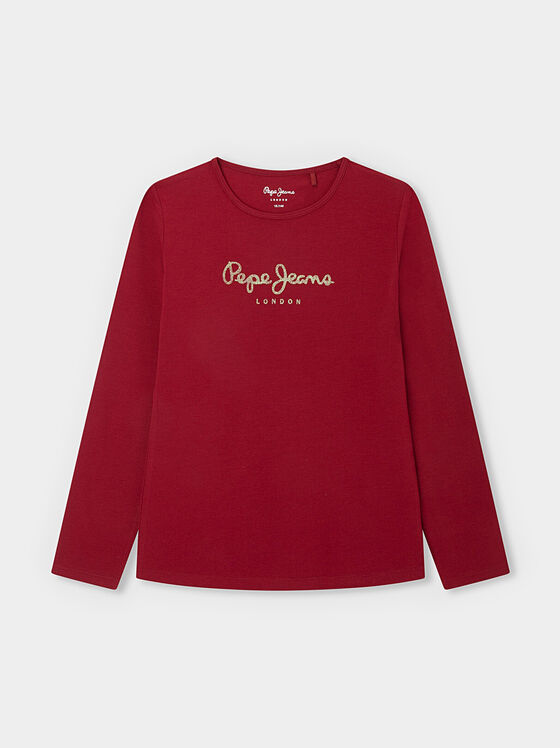 HANA GLITTER T-shirt with long sleeves - 1