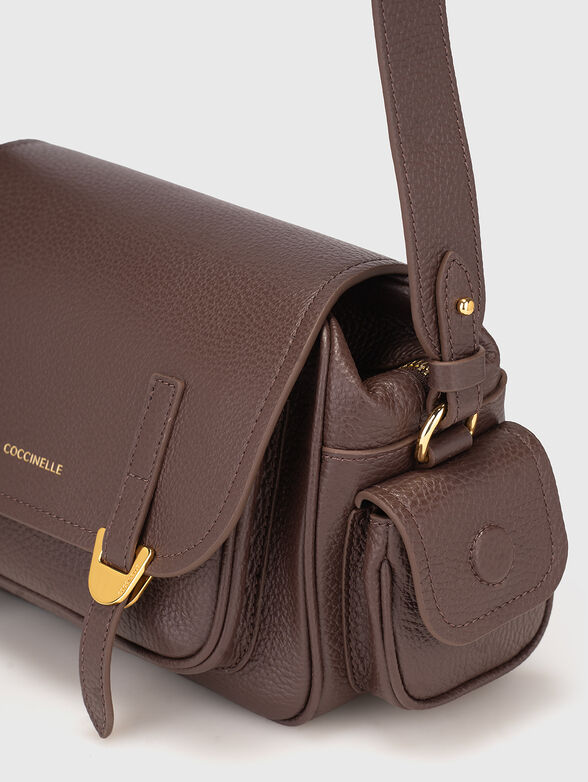 Leather crossbody bag - 5