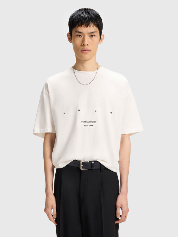 Oversized printed T-shirt - 1