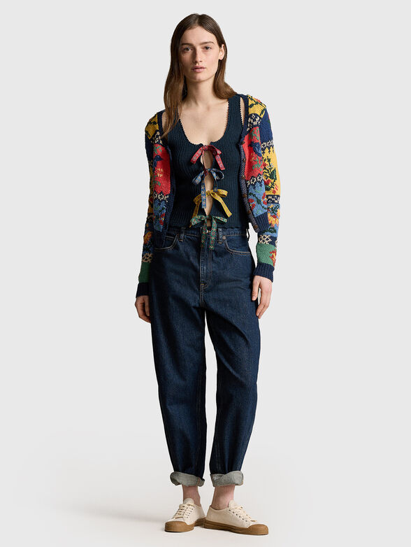 Top with accent ribbons - 2