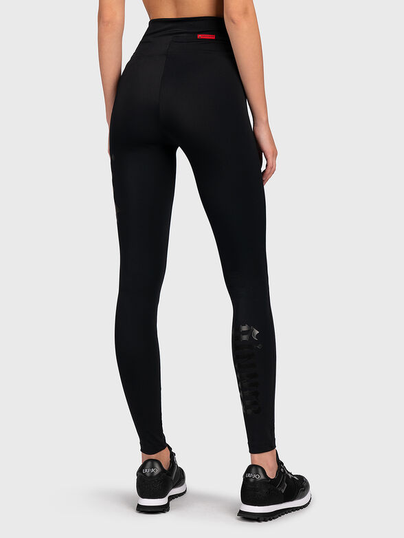 Leggings with logo print - 3
