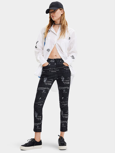 NEWS black pants - 5