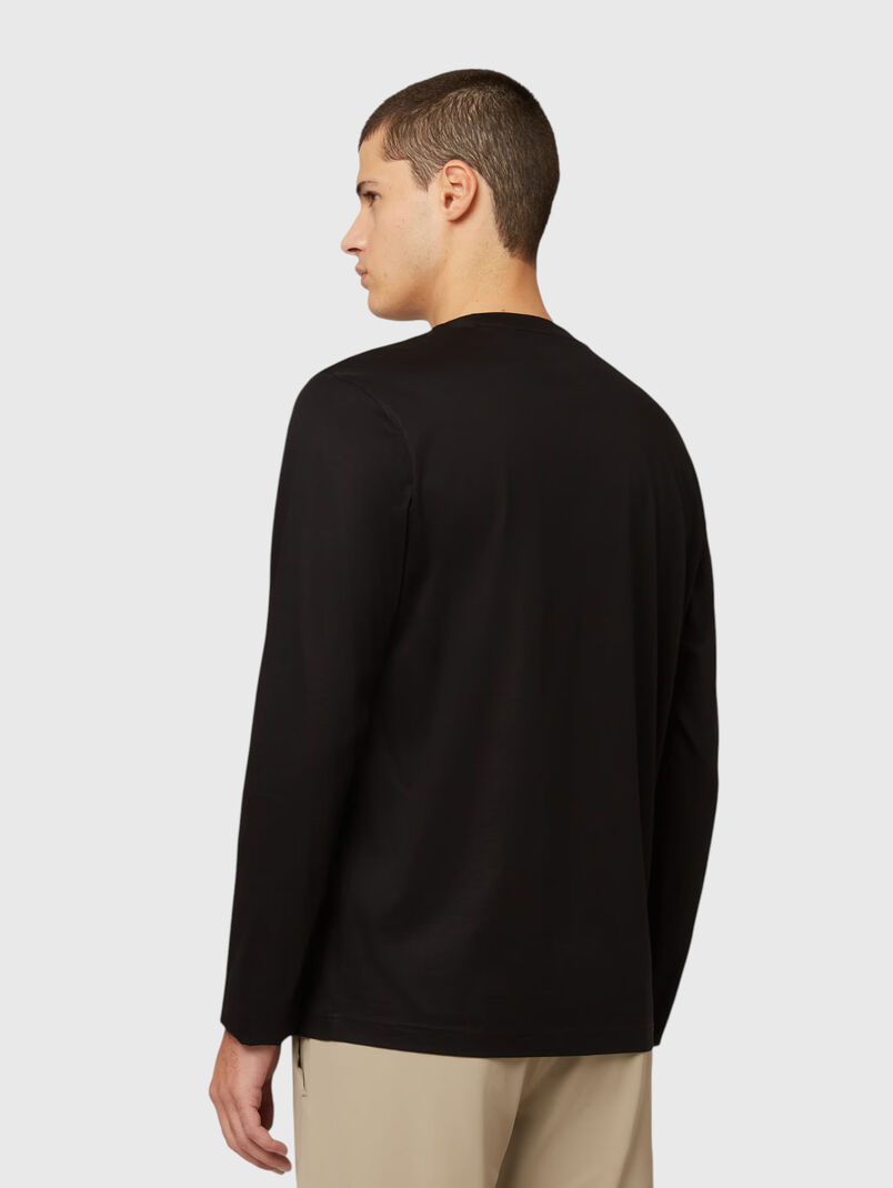 Black cotton blouse - 3