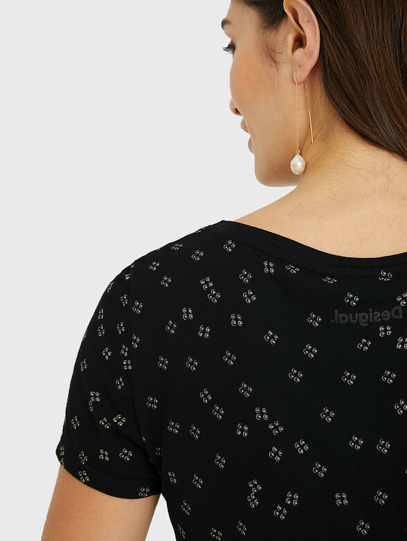 ESTAMBUL T-shirt with mandala print  - 4
