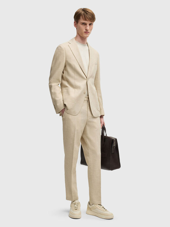 H-TESSLER T-shirt with accent stitching - 2