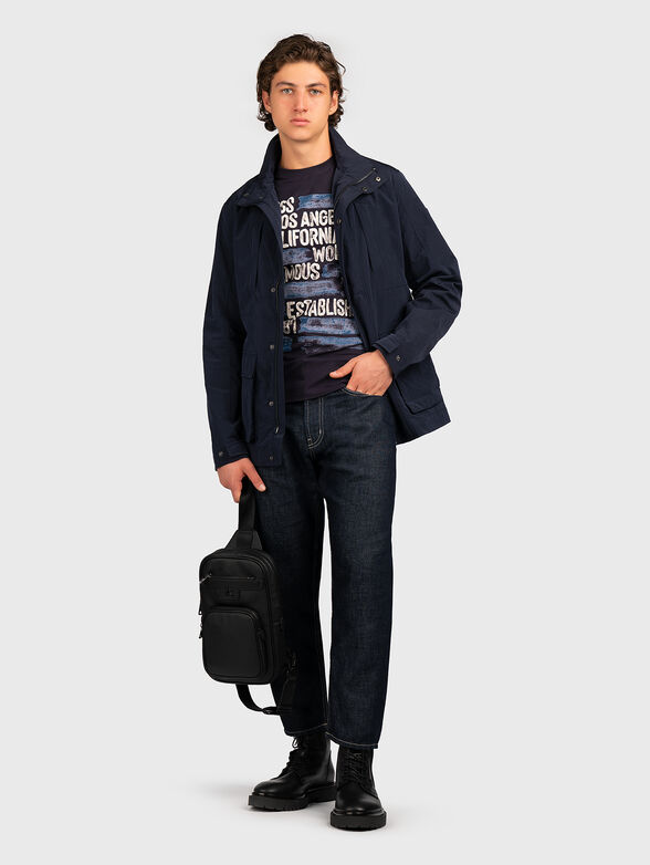 T-shirt with contrast print - 2