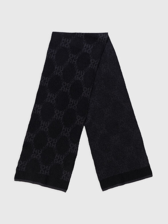 ZAYN scarf with monogram print - 2