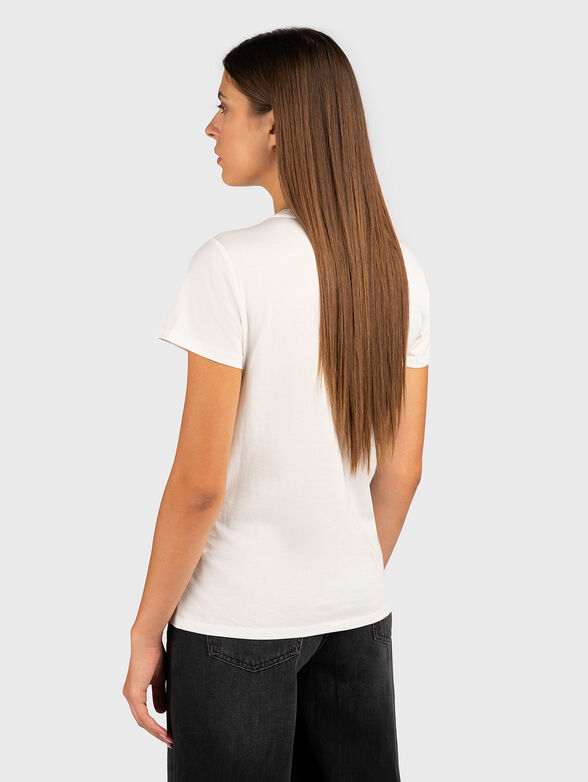 Black T-shirt with accent writing - 2