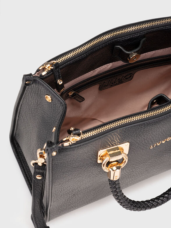 Big bag with zip and gold details - 6