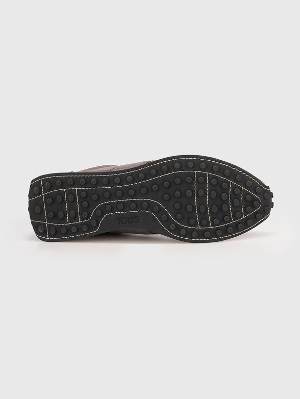 Vintage leather sneakers - 5