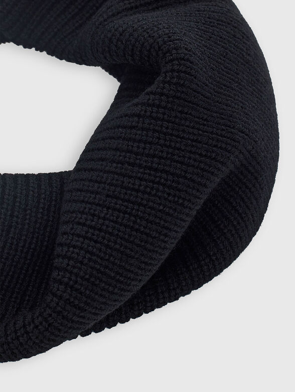 Merino wool collar scarf - 2