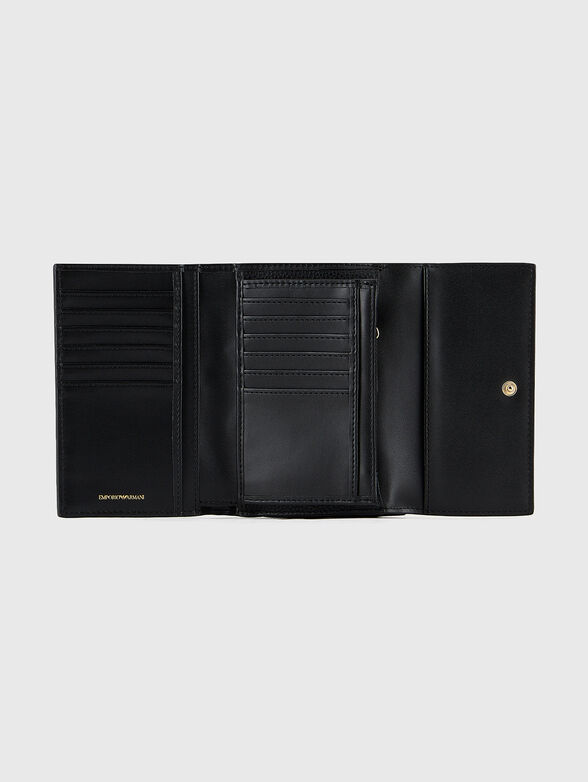 Black wallet from eco leather - 3