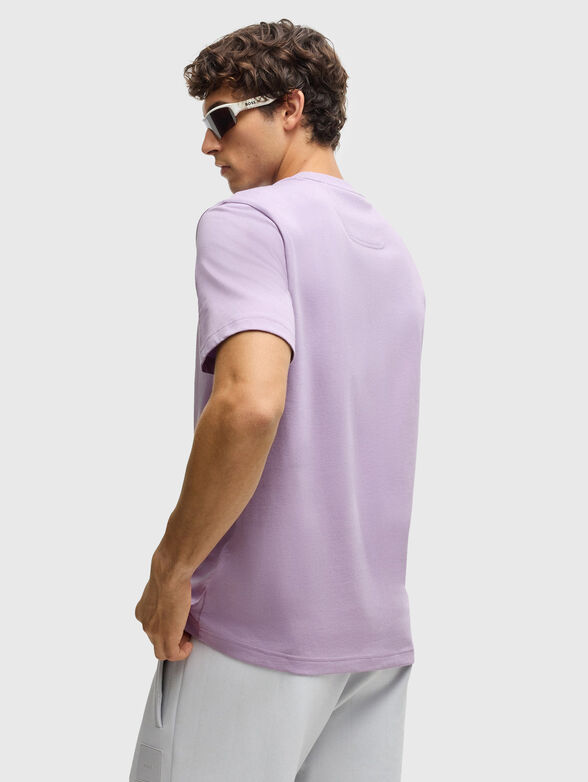 Cotton T-shirt with logo - 3