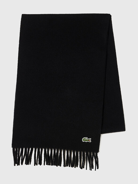 Unisex wool and cashmere scarf - 1