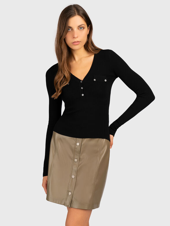 FLAVIE HENLEY sweater with buttons - 1