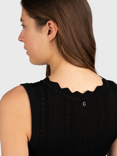 ADALINE black slim dress - 3