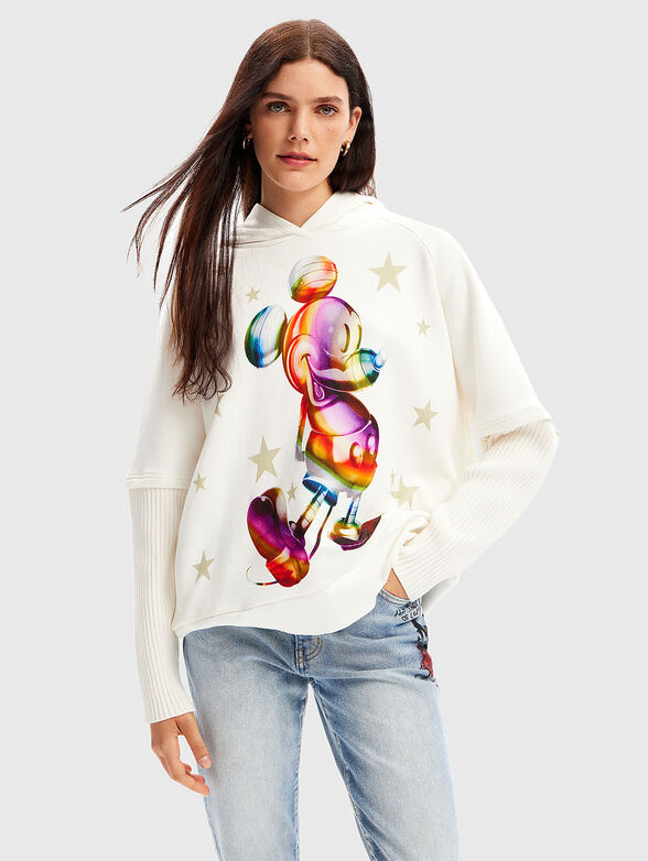 MICKEY cotton sweatshirt - 1