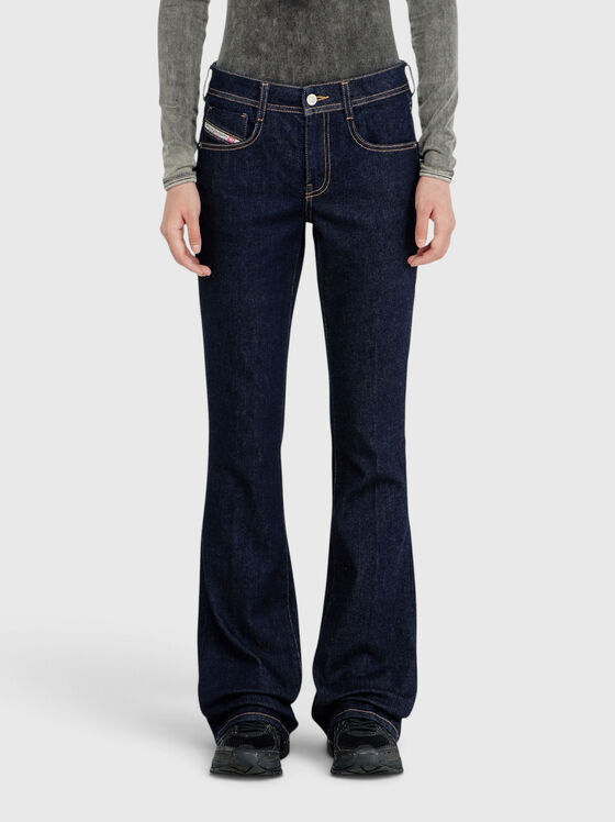 D-EBBEY jeans with contrasting stitching - 1