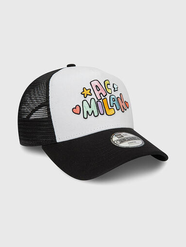 DOODLE cap with visor with accent lettering - 3