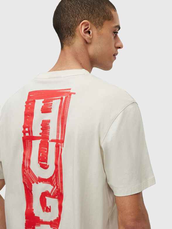 T-shirt with vertical logo - 3