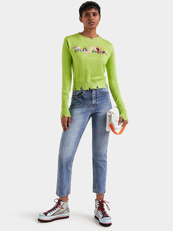 JULIA green sweater  - 2
