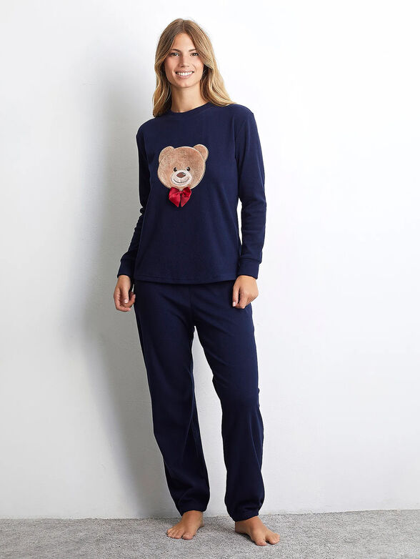 CHIC TEDDY pyjamas with applique - 1