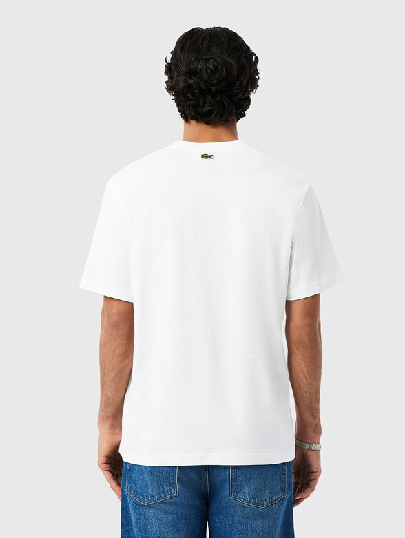 White cotton T-shirt - 3