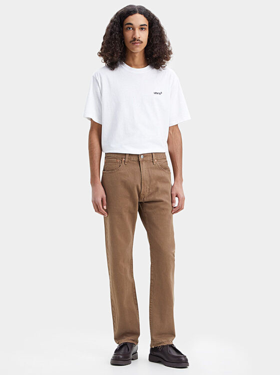 Дънки Levi’s® 551Z AUTHENTIC в кафяв цвят - 1