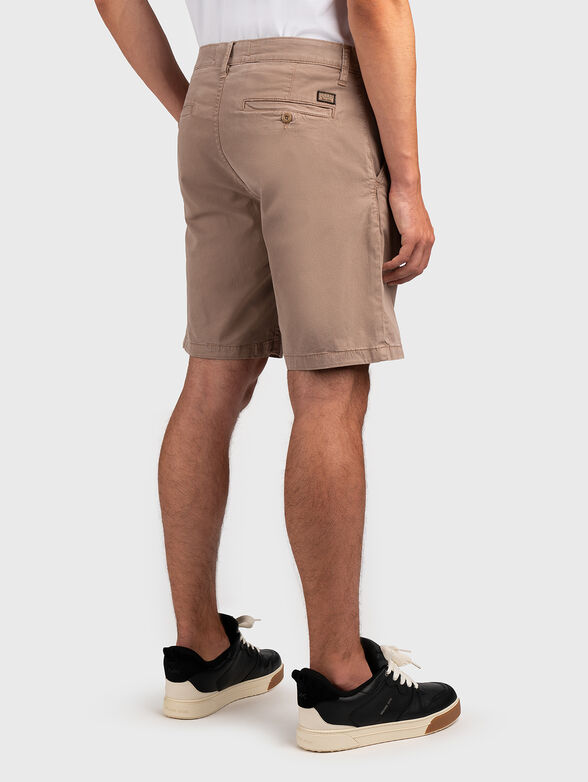 ANGELS brown chino shorts - 2