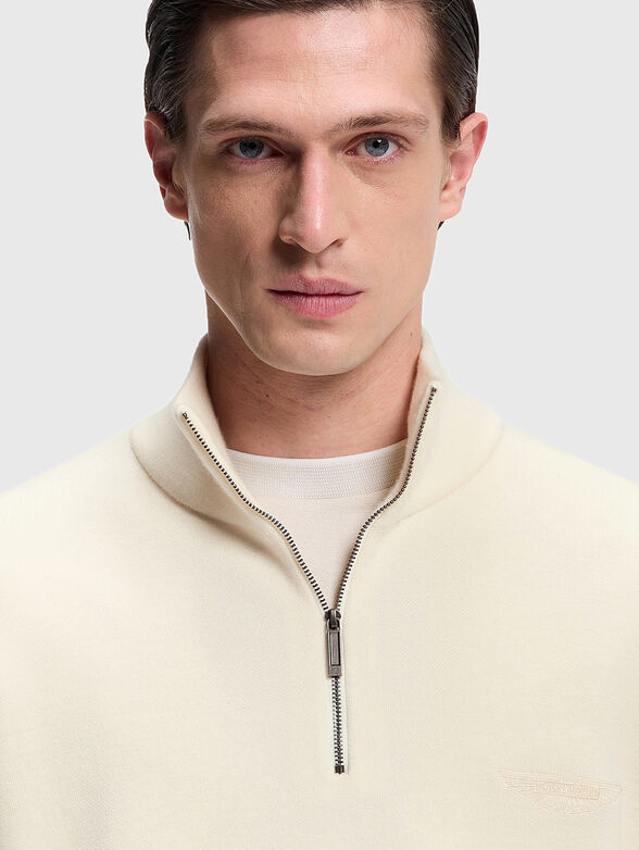 BOSS x ASTON MARTIN sweater in virgin wool - 4