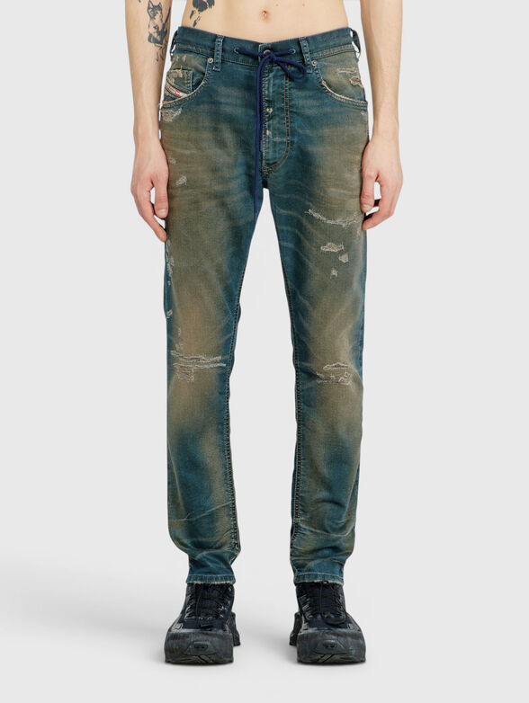 Cotton regular fit jeans - 1