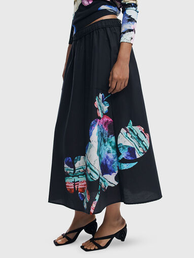 MR. CHRISTIAN LACROIX printed skirt  - 5