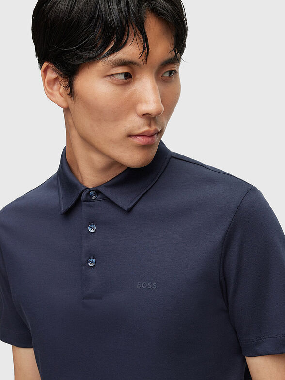 Black polo shirt PALOSH  - 4