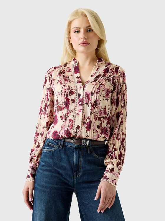 Риза JOSETTE с флорален принт - 1