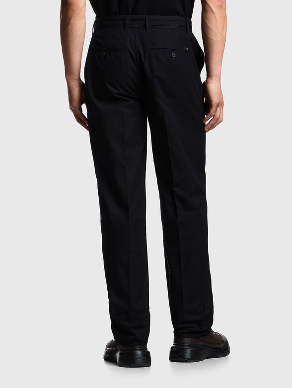 Cotton trousers with belt - 2