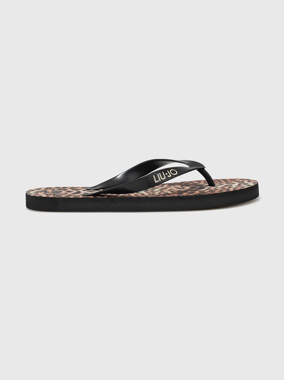 Animal print sandals - 1