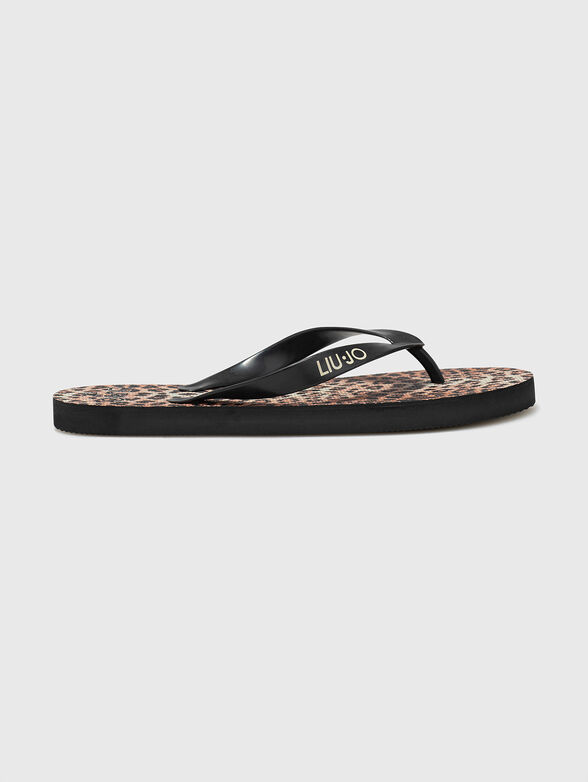 Animal print sandals - 1