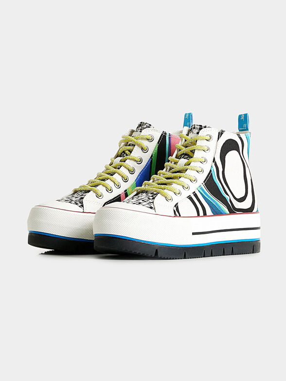 CRUSH MICKEY sneakers with multicolor print - 3